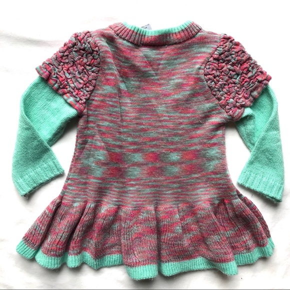 Little Lass 12 Month Heart Sweater & Leggings Set - Picture 4 of 7